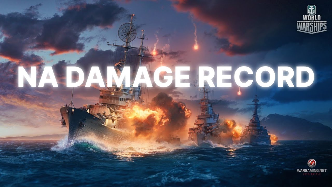 World of Warships - NA Damage Record