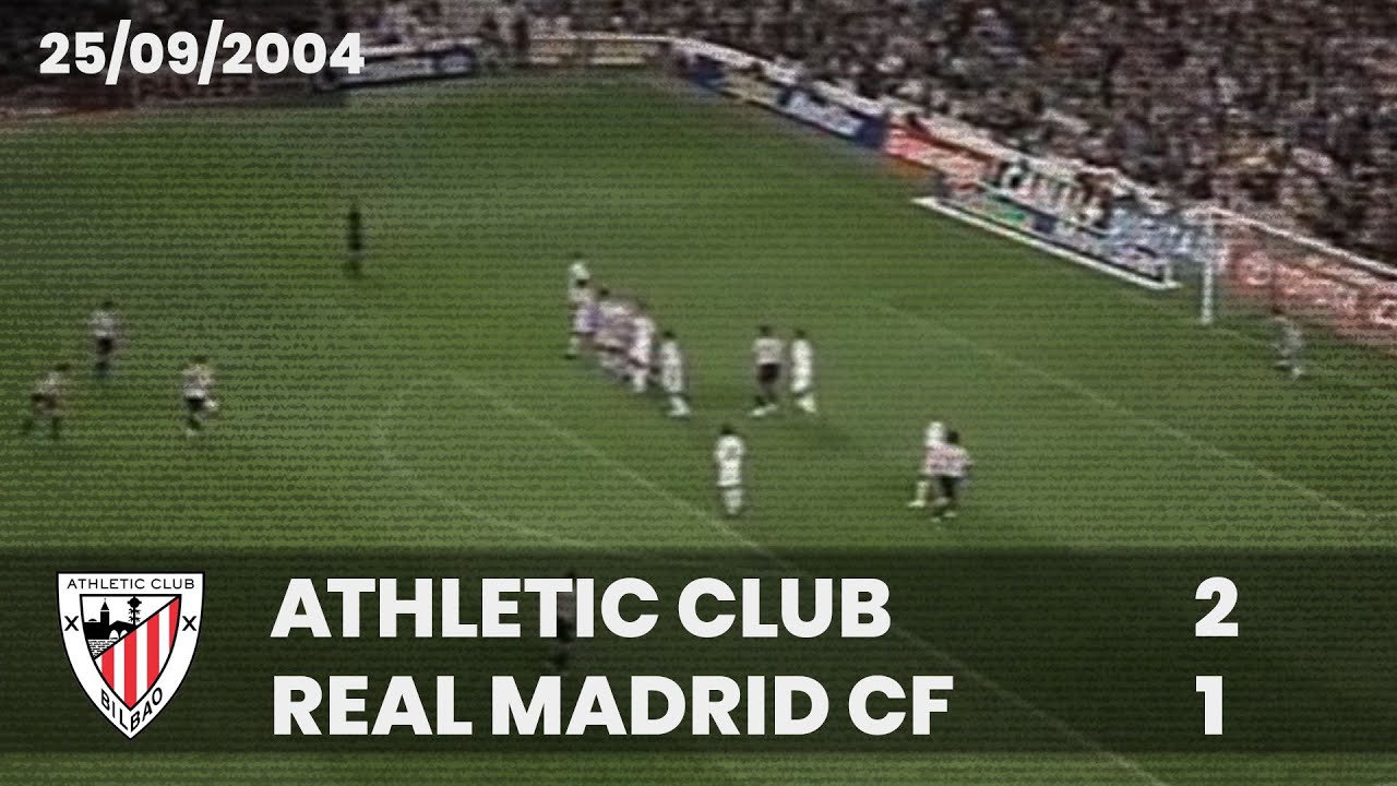 ⚽️ [Liga 04/05] J5 I Athletic Club 2 - Real Madrid 1 I LABURPENA