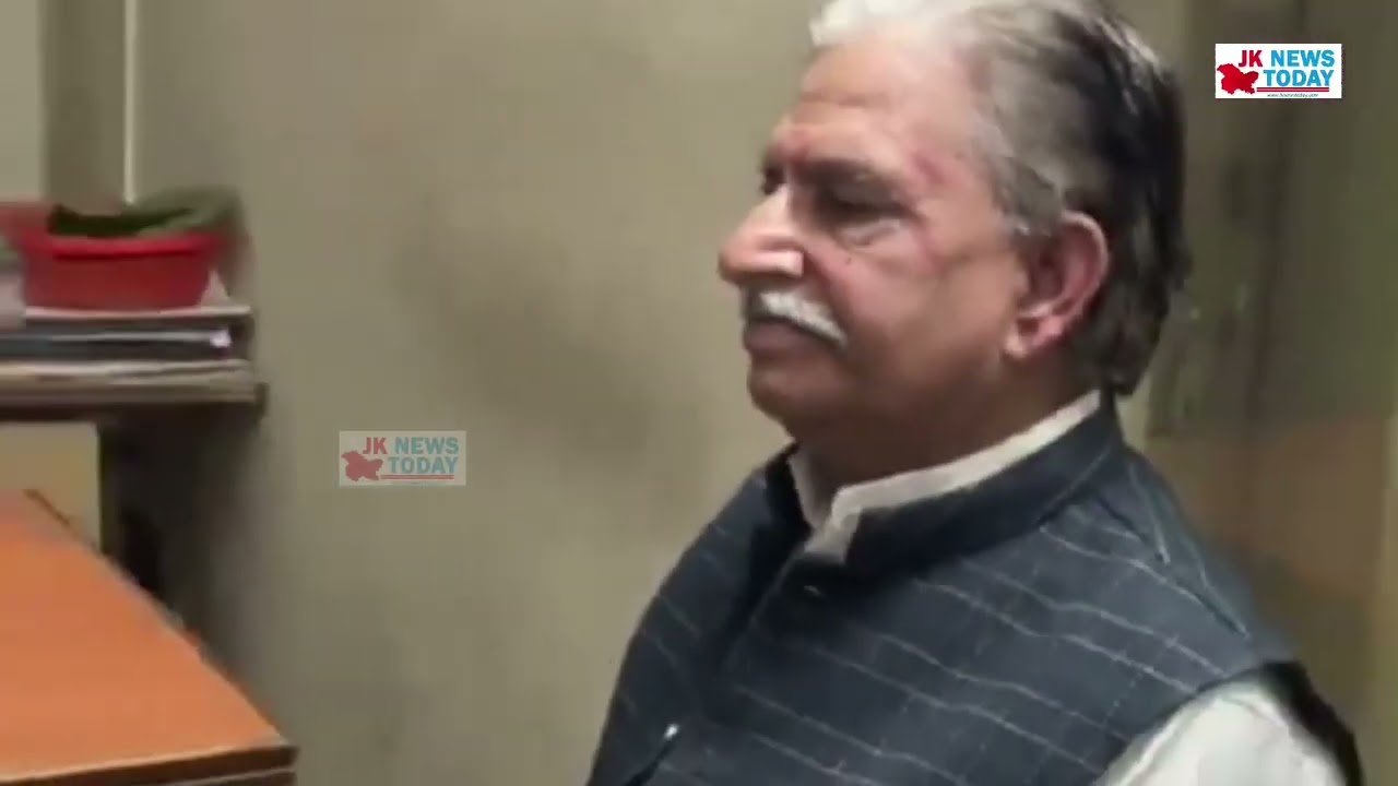 First Visuals..The entire incident involving gunfire at Farooq Abdullah & Deputy CM captured on CCTV