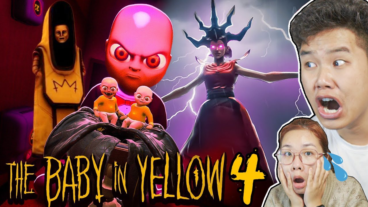 Chăm 3 Em Bé Quỷ 1 Lúc Trong The BABY IN YELLOW ? bqThanh & Ốc Chơi Act 4: Crown Childcare Update