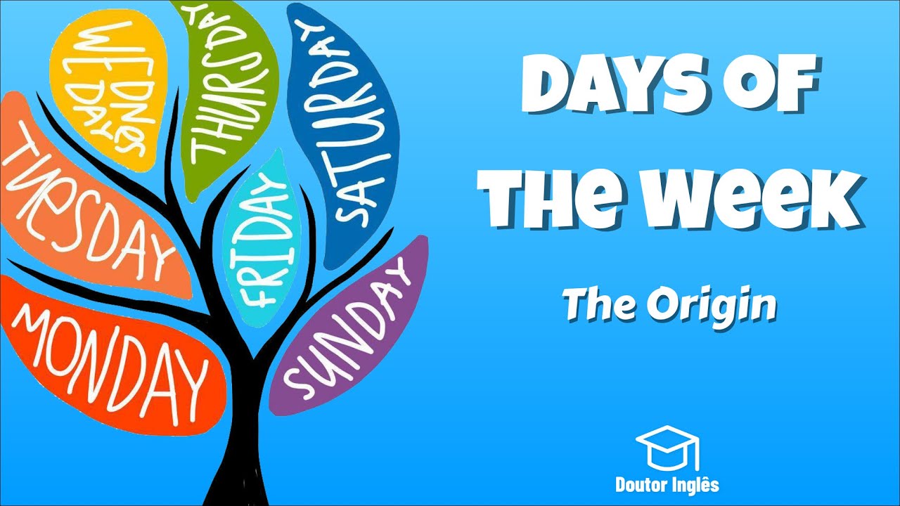 Dias da semana em inglês... Qual a origem dos nomes?