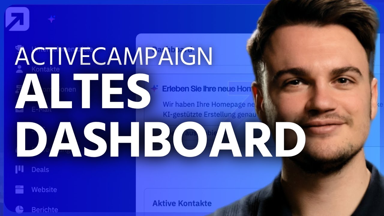 TUTORIAL: altes ActiveCampaign Dashboard wieder aktivieren (Agent Mode/Dashboard deaktivieren)