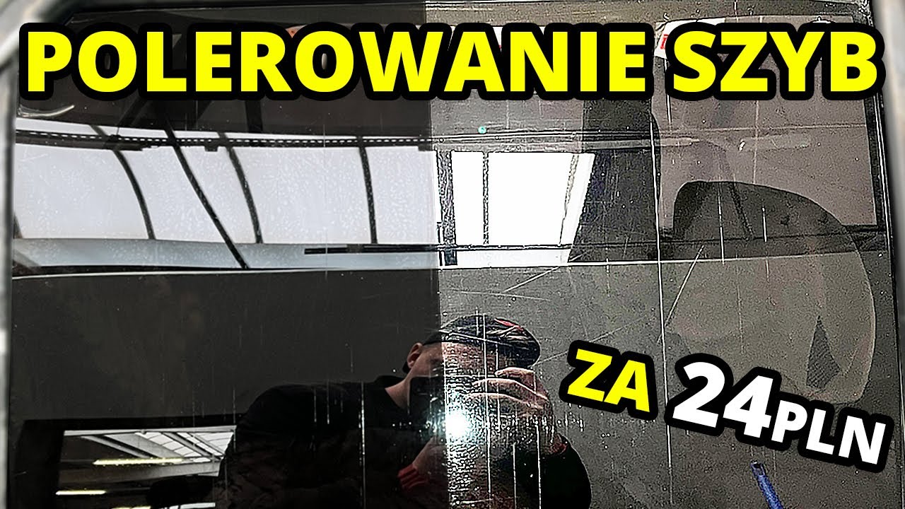 Jak TANIO wypolerować SZYBĘ w samochodzie.