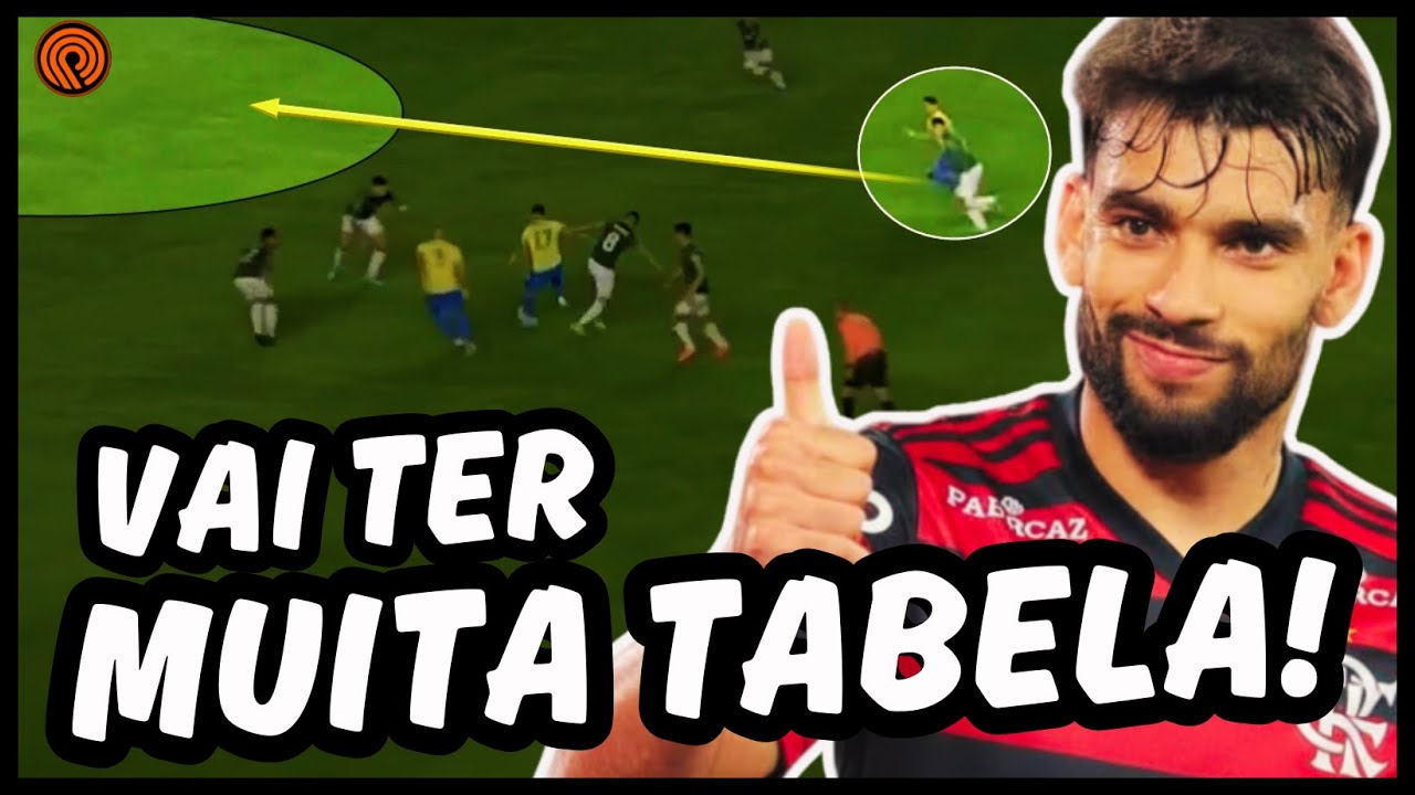 PAQUETÁ VAI POTENCIALIZAR O JOGO ASSOCIATIVO E DE TOQUES CURTOS NO CORREDOR CENTRAL DO FLAMENGO