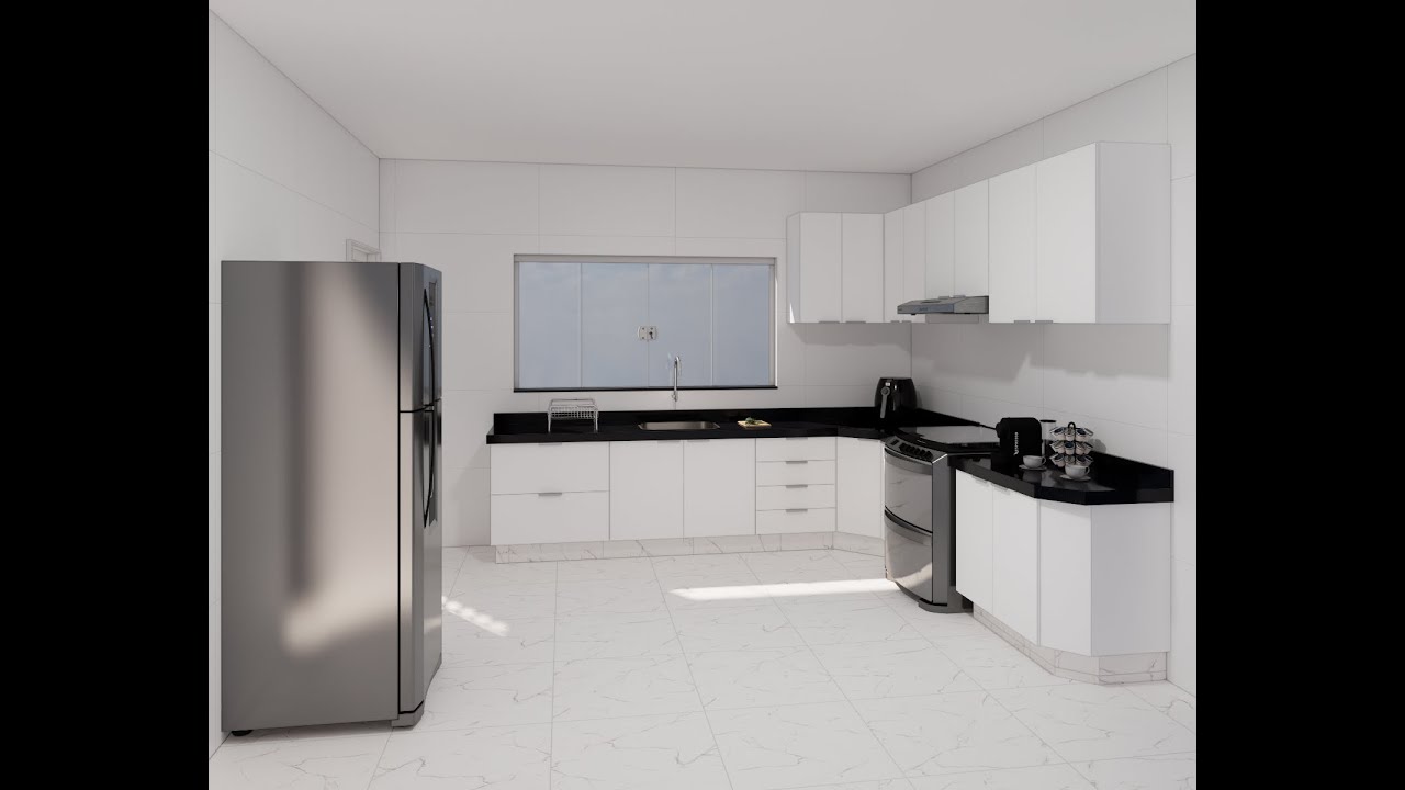 Projetando Cozinha com canto Obliquo e Diagonal com MOBPRO