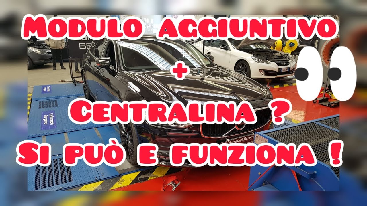 Modulo Aggiuntivo + Centralina ? Si puo' e funziona !  By Carburatori Bergamo