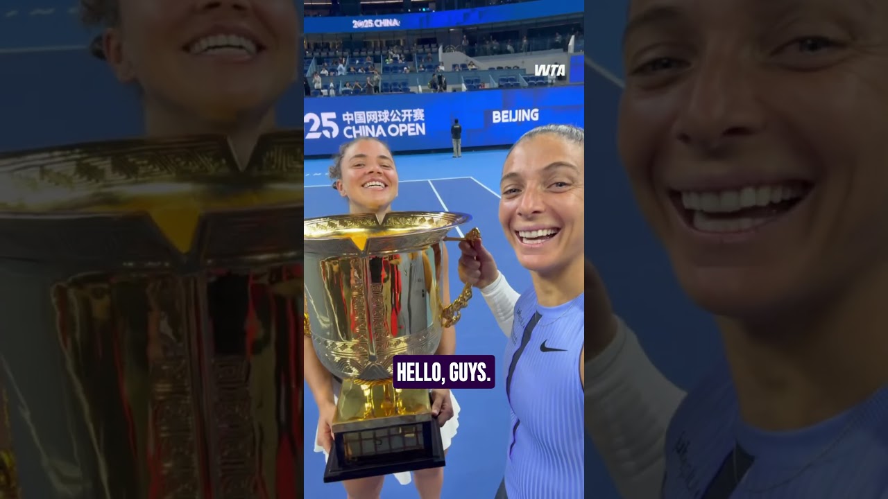 Baozong is the boss 😅💪  A message from your #2025ChinaOpen Doubles Champions 🏆