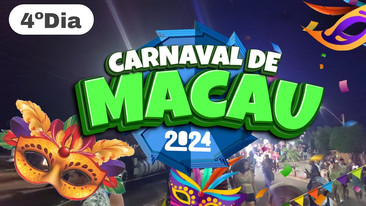 Carnaval de Macau-RN 2024 4ºDia