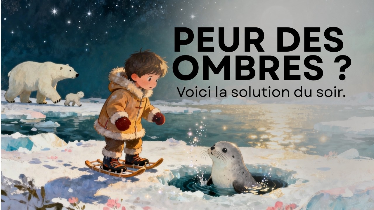 Histoire peur du noir 🌙 Enfant qui a du mal à dormir seul