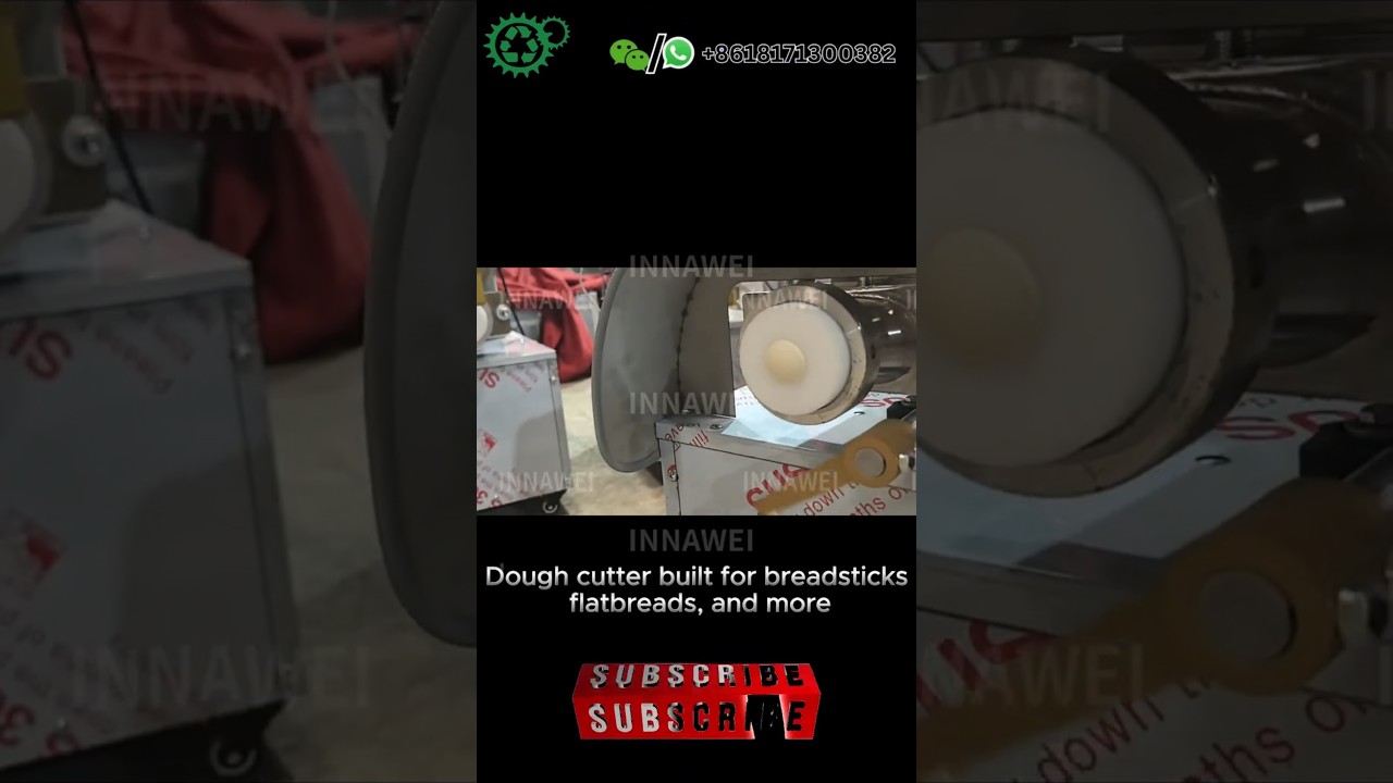 automated dough cutter for breadsticks flatbreads roti fast clean slicing 