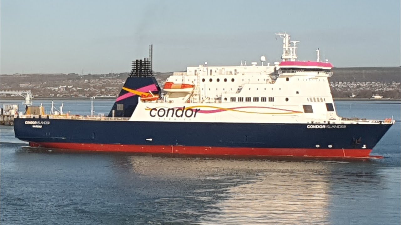Condor Islander | От Нормандских островов до Портсмута пешком