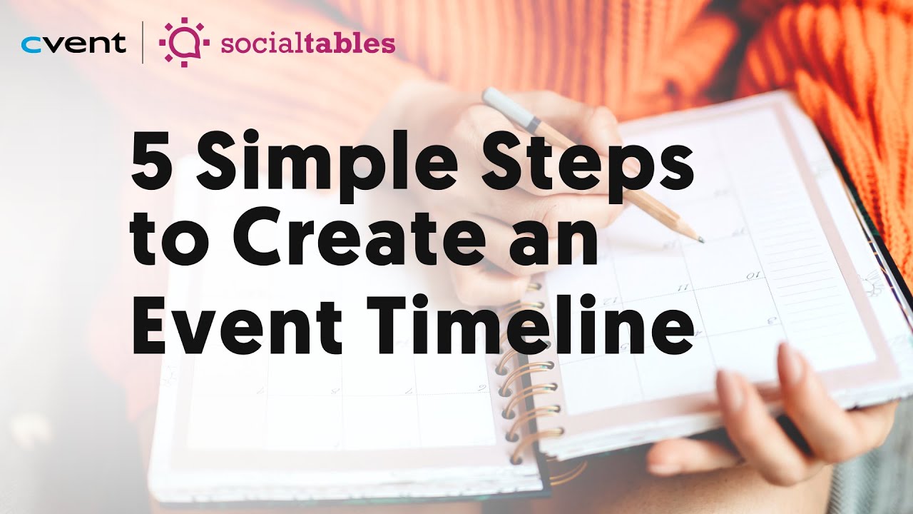 How to Create an Event Timeline: 5 Simple Steps