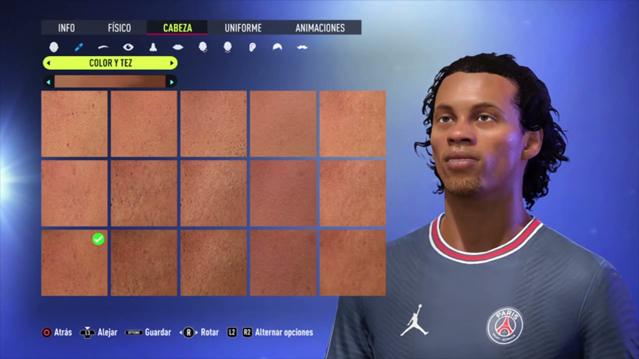 RONALDINHO 2002 LOOK ALIKE FIFA 22 / PRO CLUBS