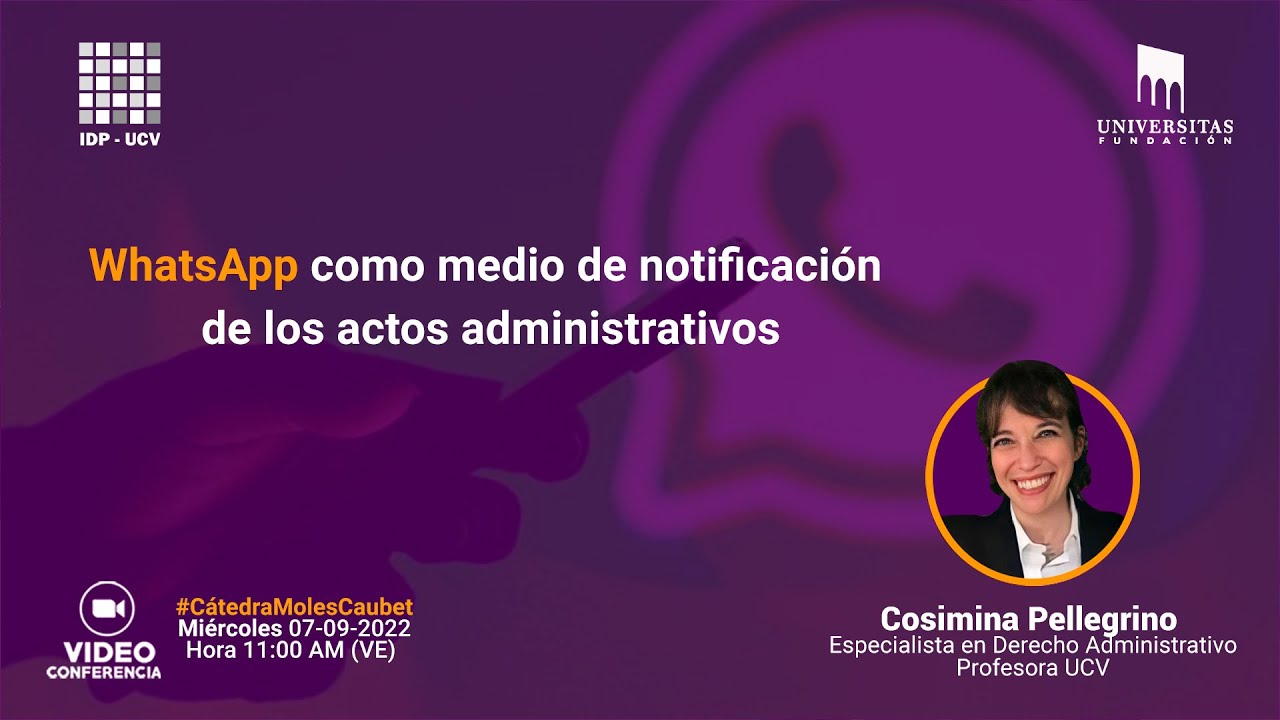 Utilización de WhatsApp como medio de notificación de los actos administrativos