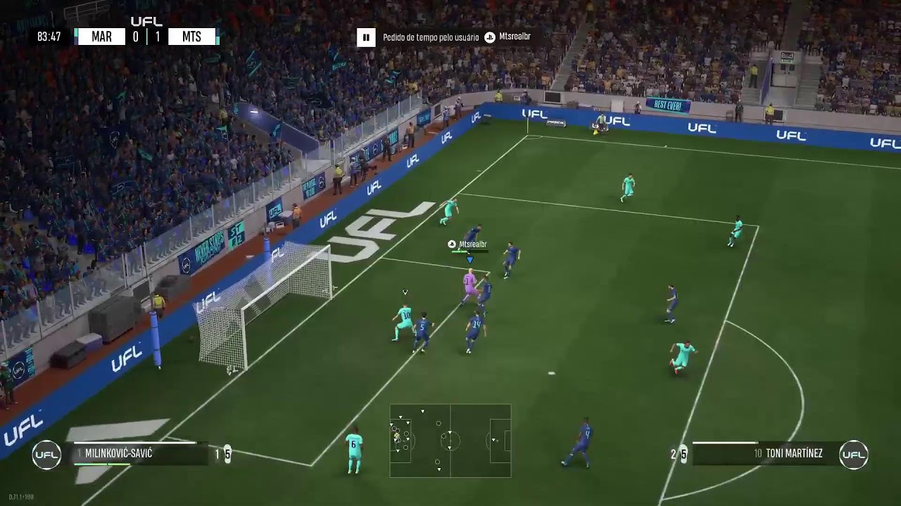 UFL AO VIVO RANGUEADA!! PS5!!