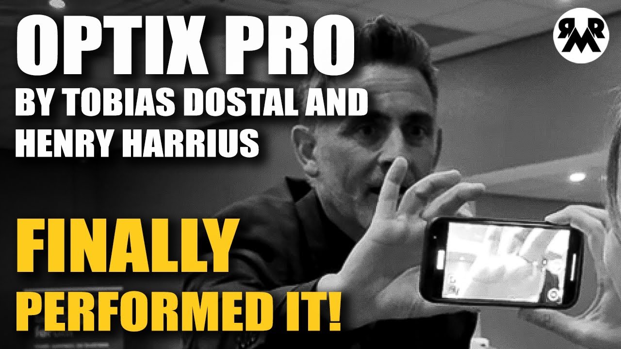 Optics Pro by Tobias Dostal Henry Harrius– My First Performance & Review