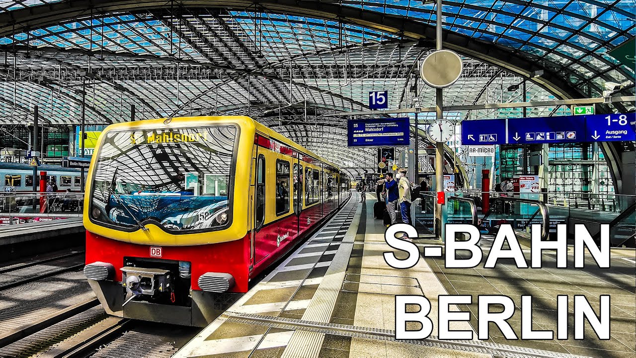 🇩🇪 Berlin S-Bahn / Suburban Railways (2021) (4K)