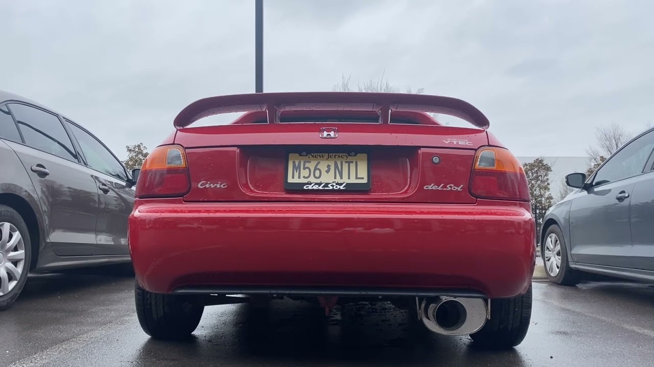 Honda Del Sol VTEC (b16) Yonaka Catback