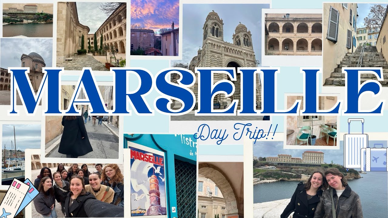 MARSEILLE VLOG | Study abroad day trip!