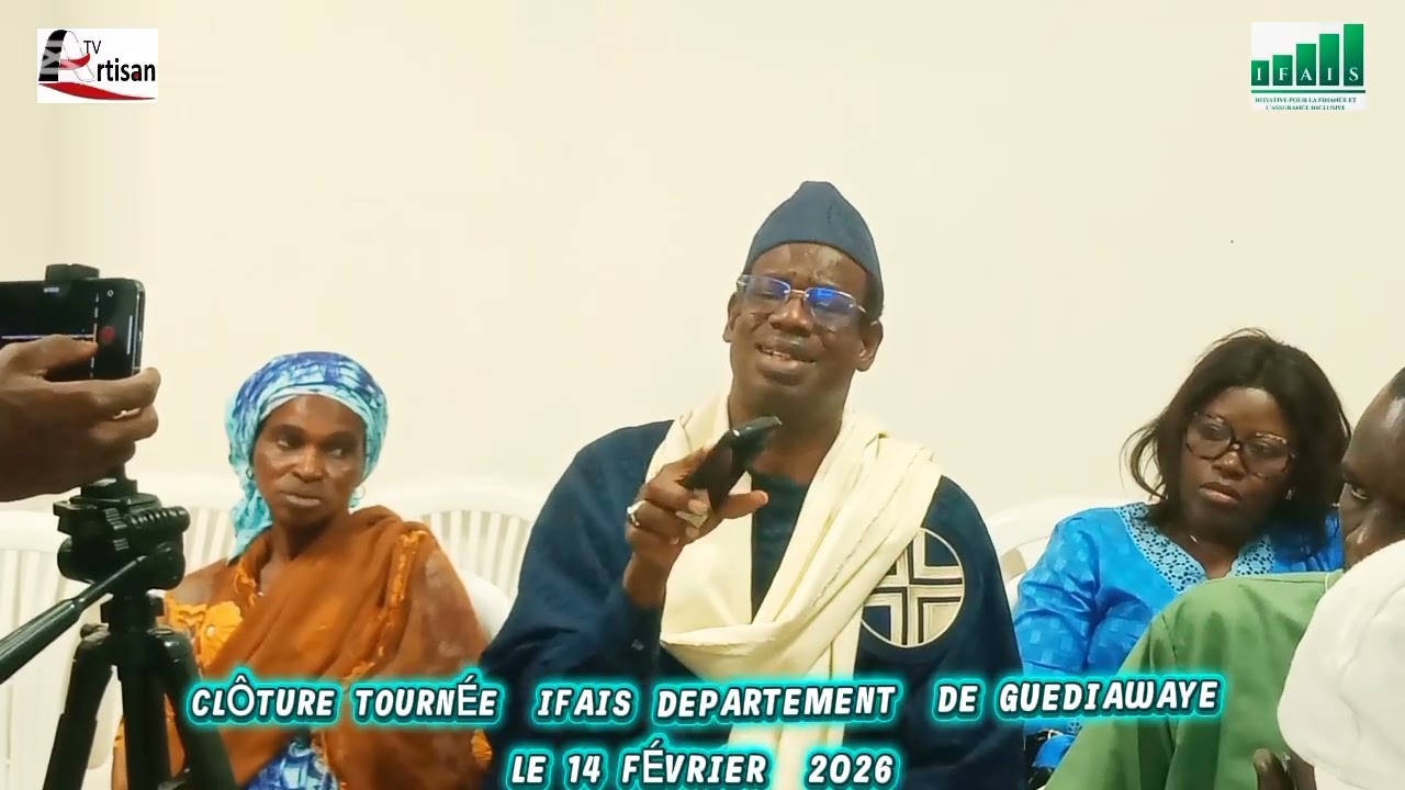 CLÔTURE TOURNÉE  IFAISDEPARTEMENT  DE GUEDIAWAYE LE 14 FÉVRIER  2026