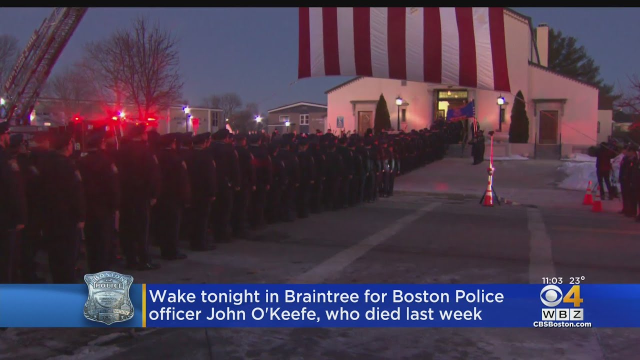 'He Was Well-Loved': Wake Held For Boston Police Officer John O'Keefe