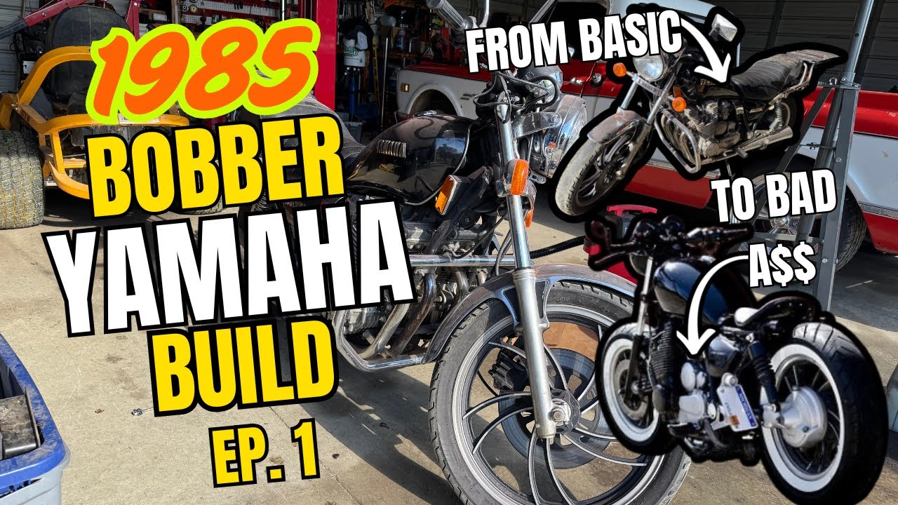 1985 Yamaha XJ 650 Budget Bobber Build Ep. 1 Disassembly