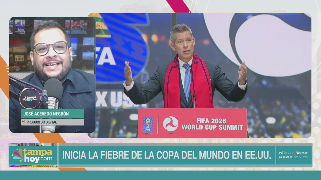 Inicia la fiebre de la copa del mundo en EE.UU.