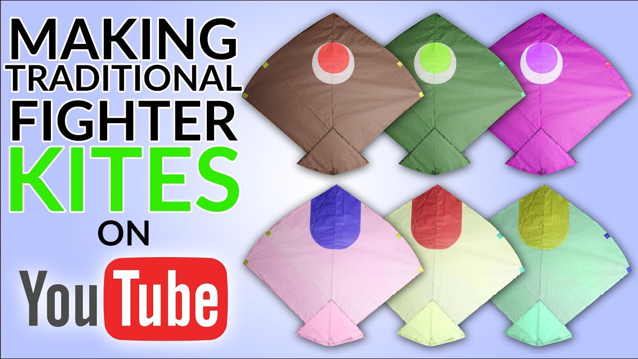 Making Traditional Fighter Kites