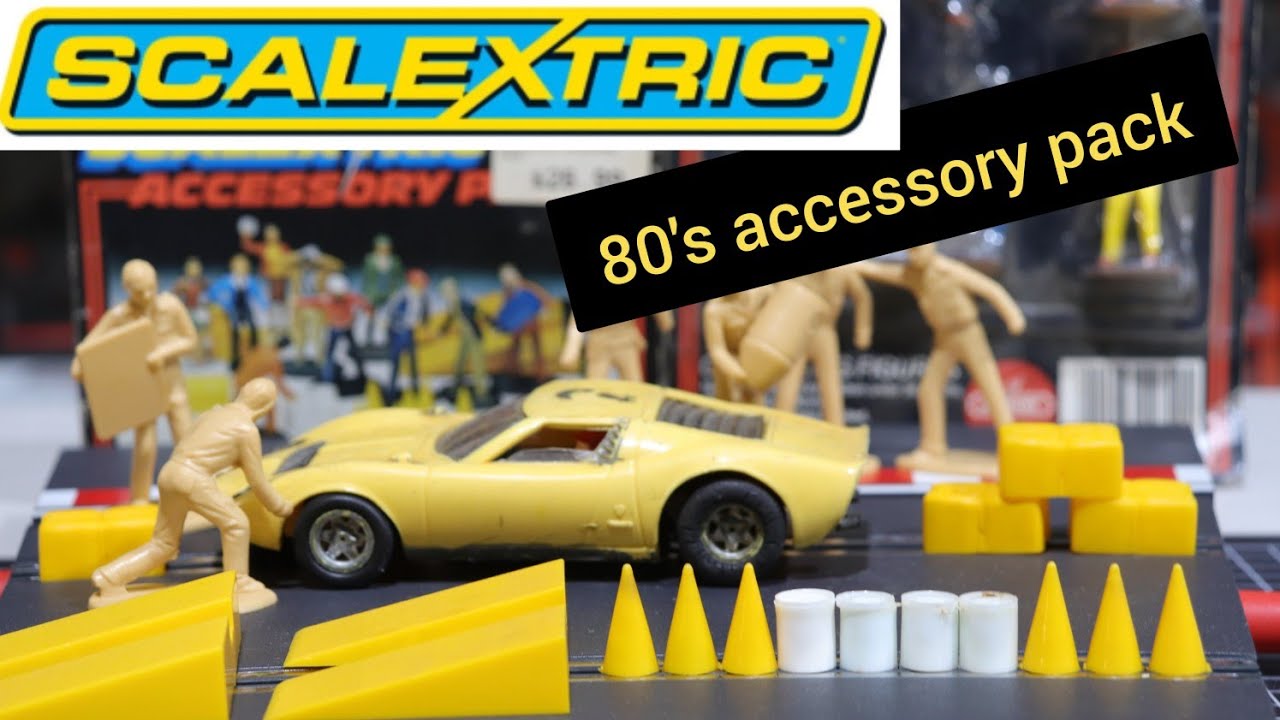 Scalextric slot car review : scalextric accessories