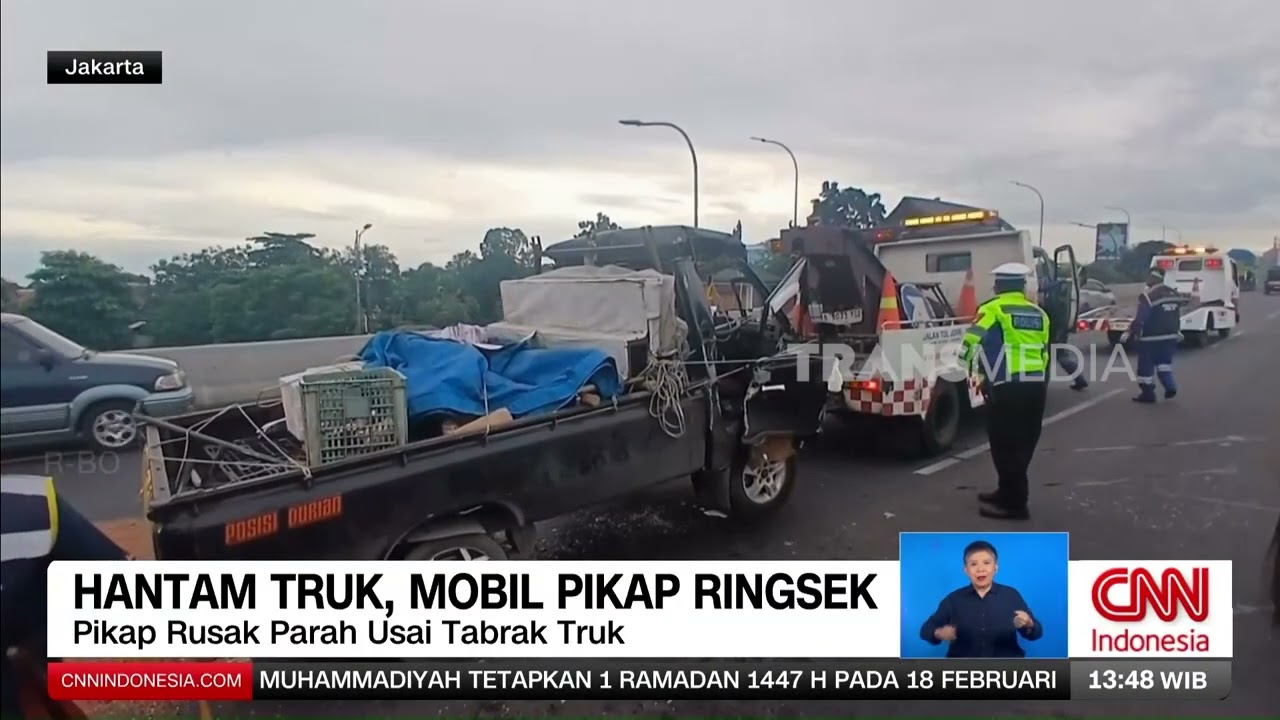 Hantam Truk, Mobil Pkap Ringsek | REDAKSI (17/02/26)