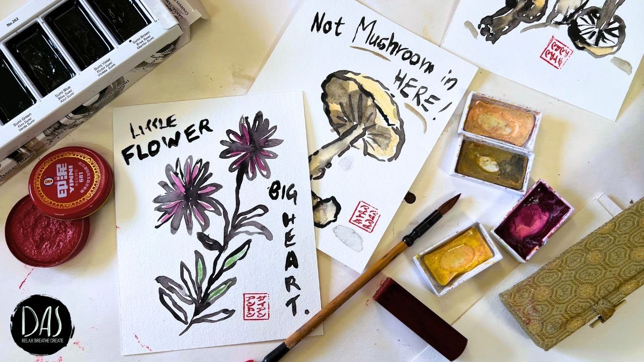 We’ve FALLEN in LOVE with ETEGAMI Watercolor and you ABSOLUTELY will TOO!