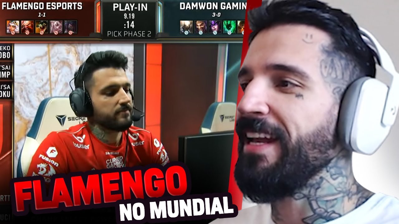 BRTT REAGINDO AO JOGO DO FLAMENGO NO MUNDIAL
