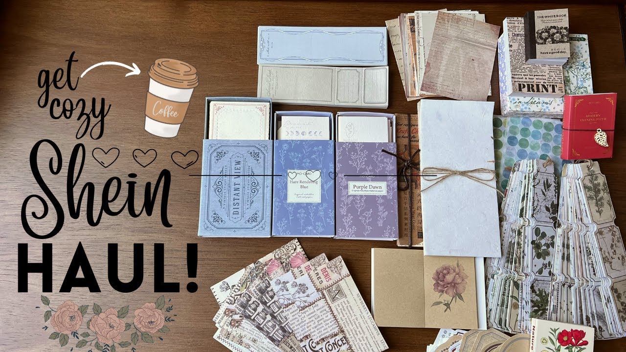 Shein Stationery Haul 2022! | ASMR