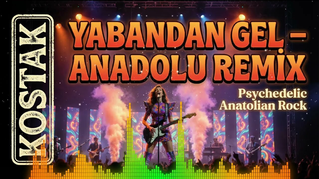 Kostak Y&ouml;r&uuml; (Yabandan Gel) &ndash; Psychedelic Anatolian Rock | Anadolu Remix