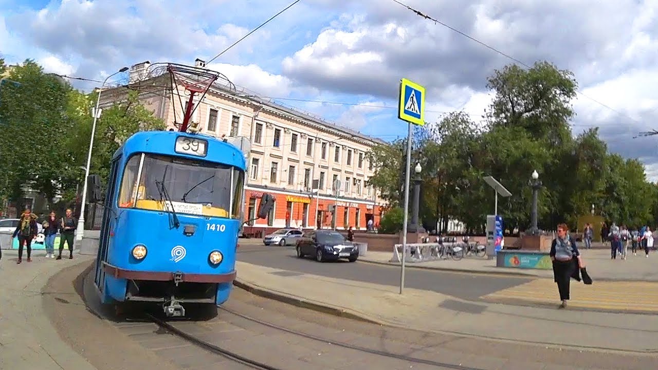 How to see Moscow with $ 0.5? Moscow Tram Route 39 / Different Russia 2019