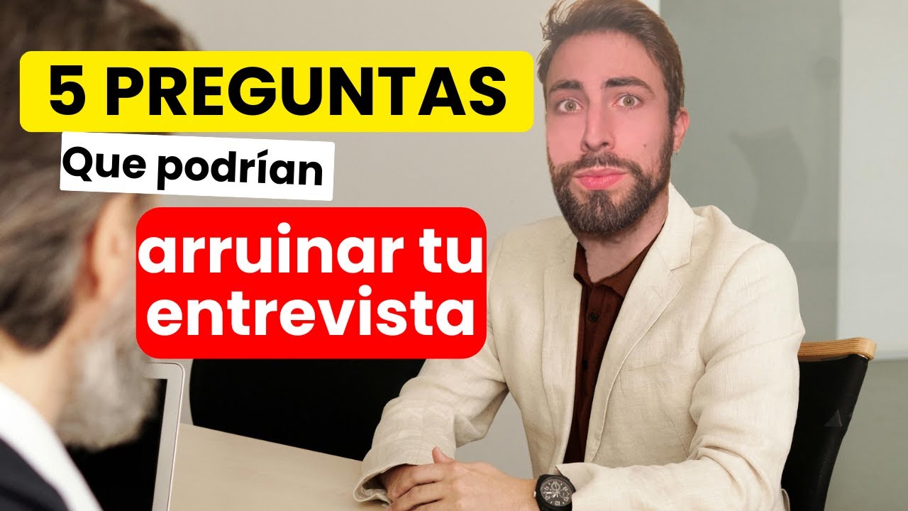TOP 5 PREGUNTAS en Entrevista: RESPUESTAS que me llevaron a ser seleccionado.