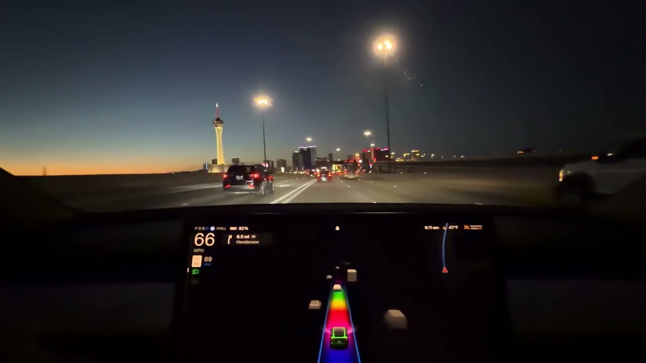 2023 Tesla Model Y - Las Vegas Morning Drive - January 30, 2026