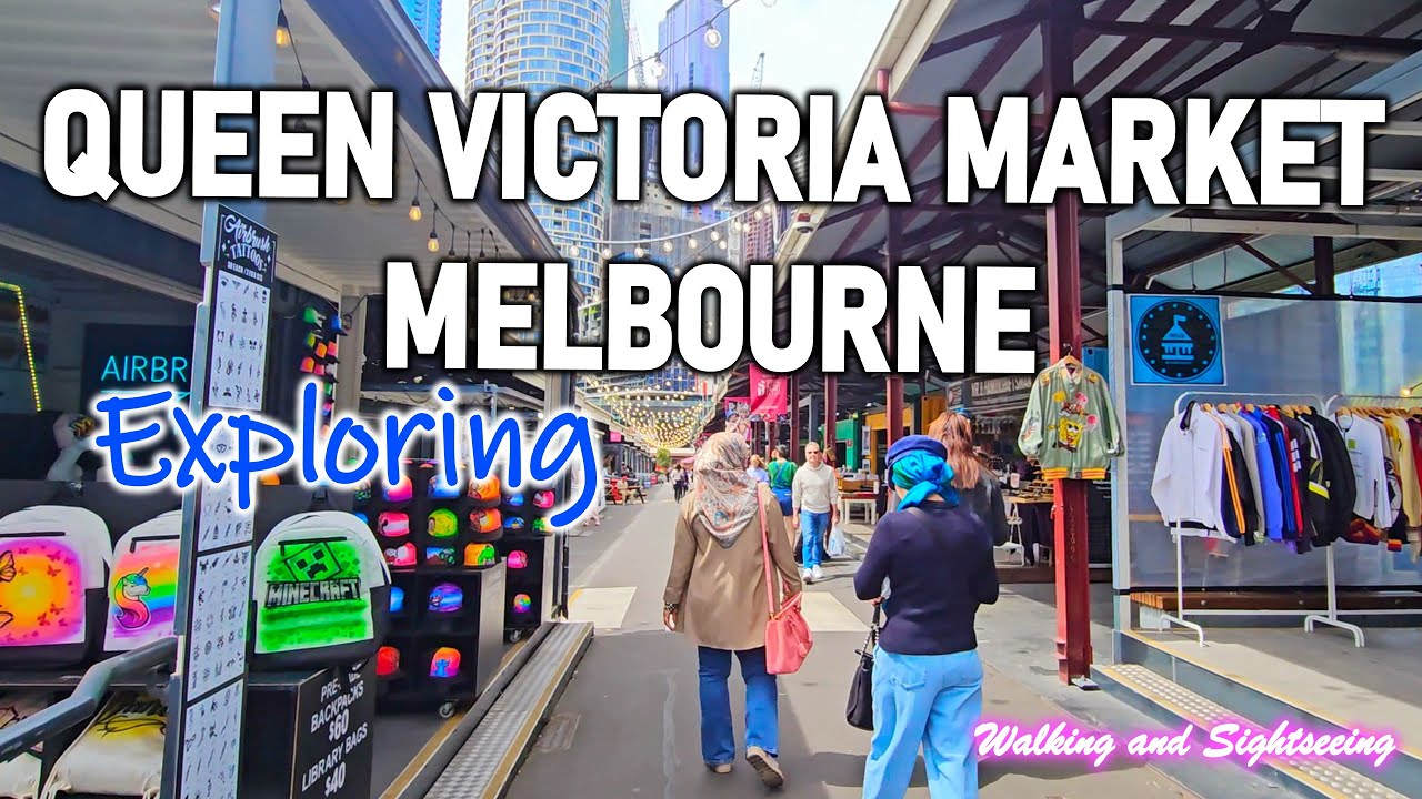 Queen Victoria Market Melbourne Walking Tour | Food Paradise & Local Treasures | Most Iconic Market