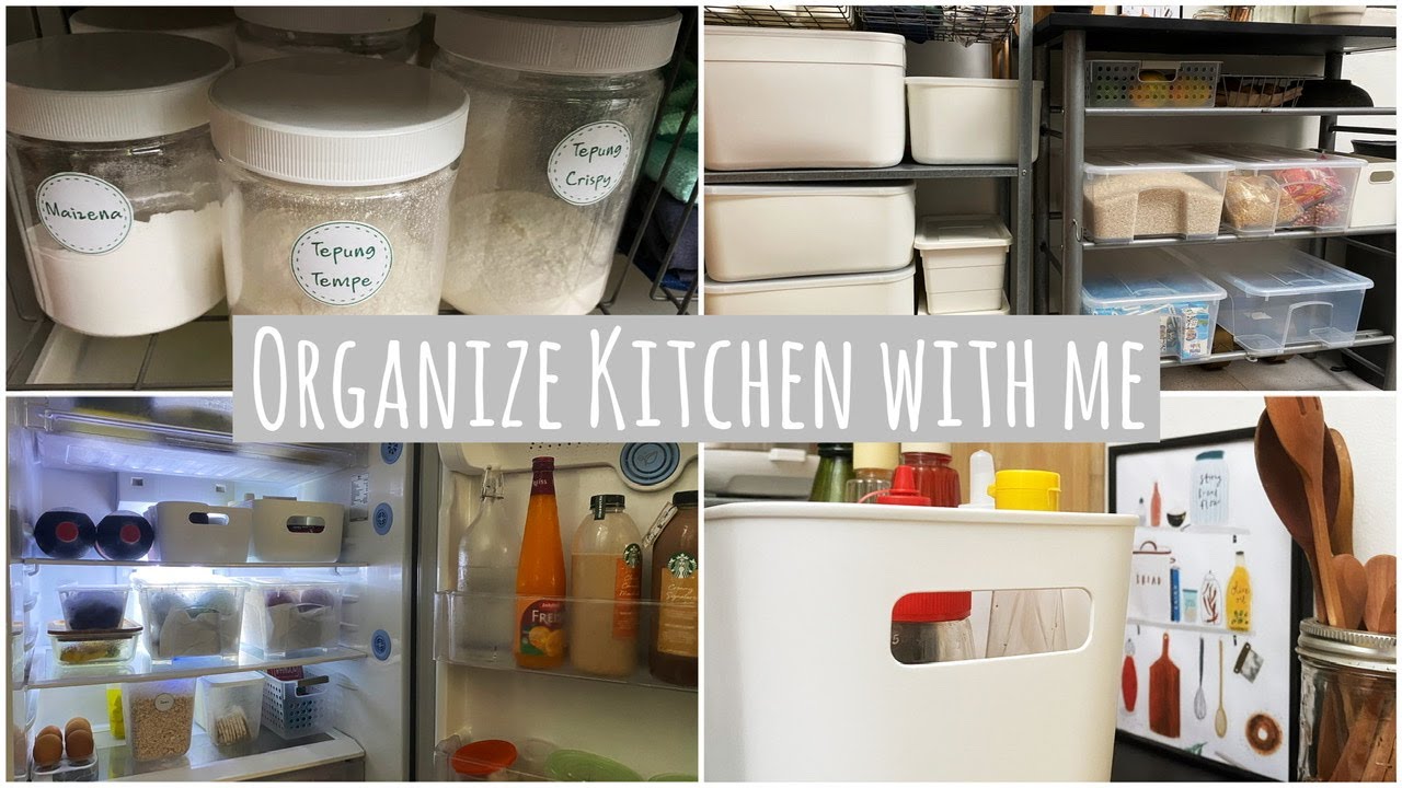 Tips Menata Dapur Tanpa Kabinet Agar Terlihat Rapi || Organize with me - Storage Box Multifungsi