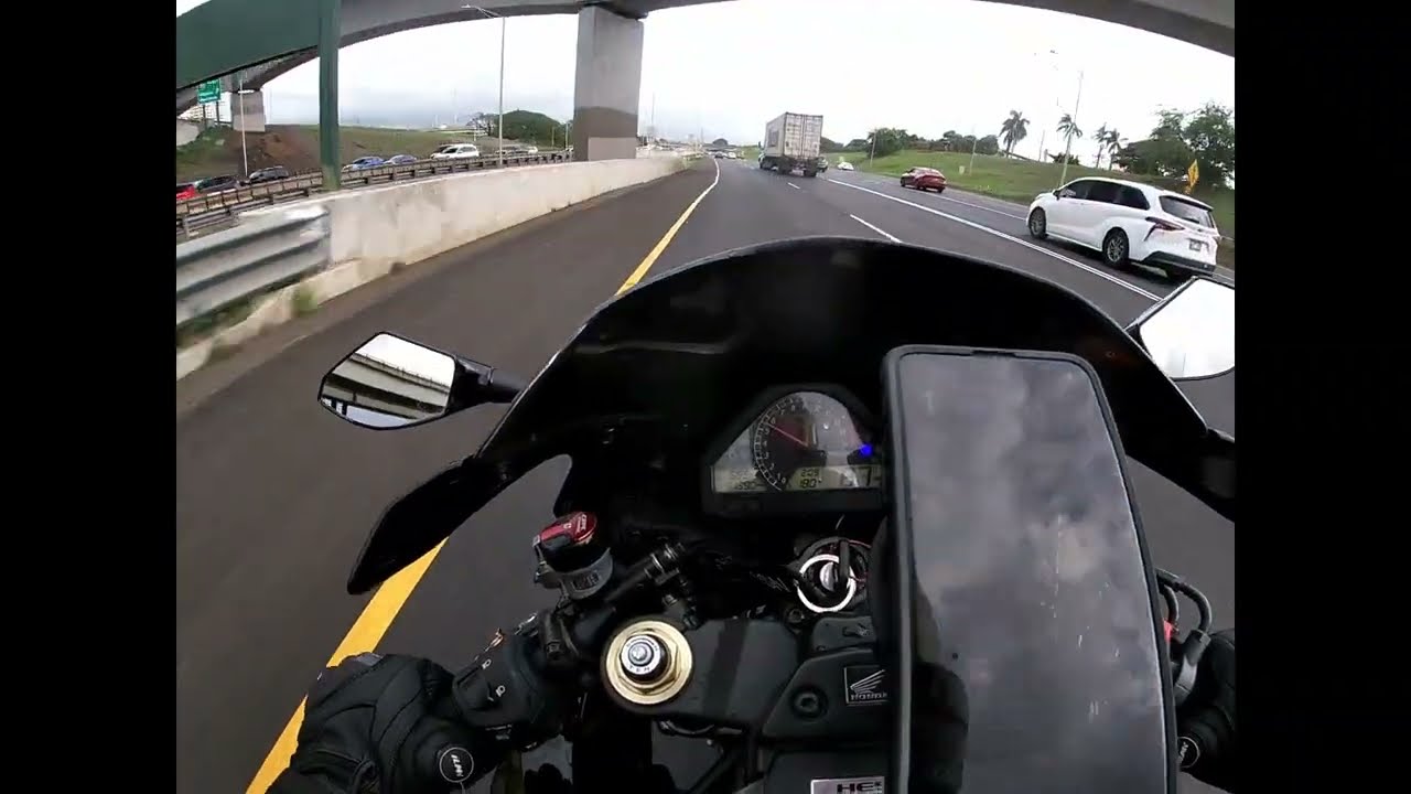 Afternoon Motorcycle Ride Home | Road Debris Cleared | Honolulu