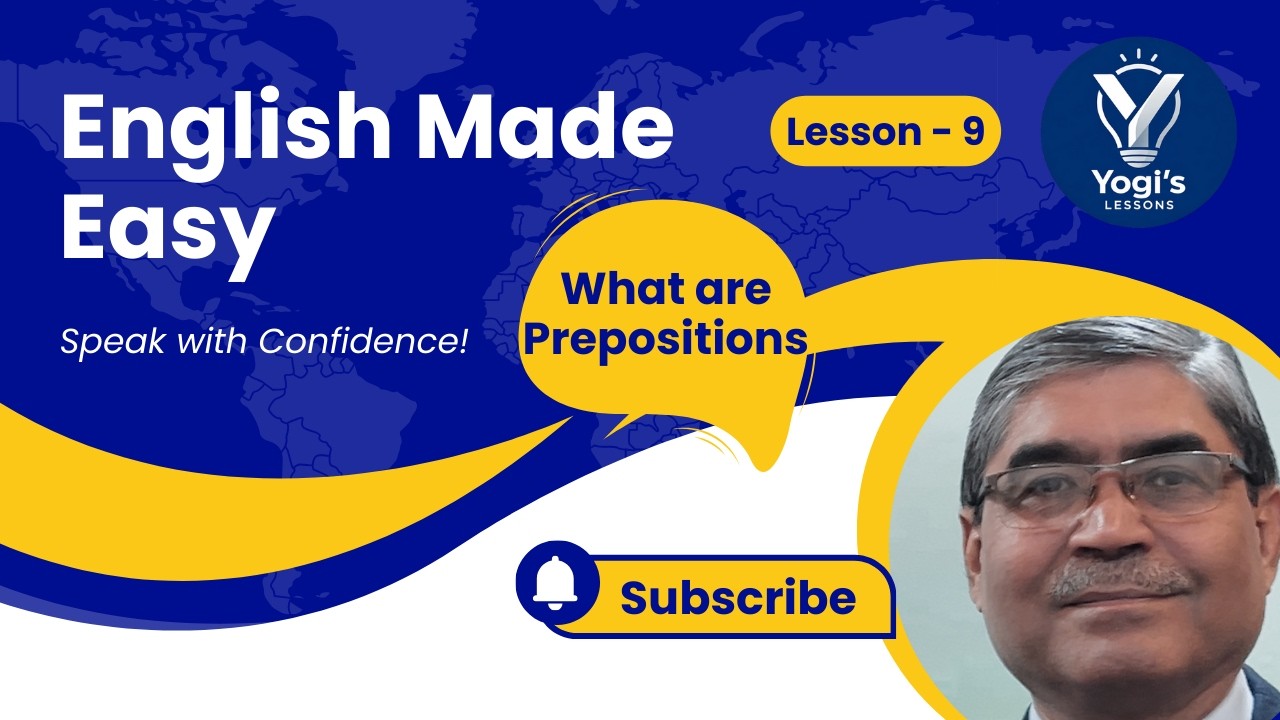 Prepositions in English | Easy Grammar Rules with Examples | Lesson-9