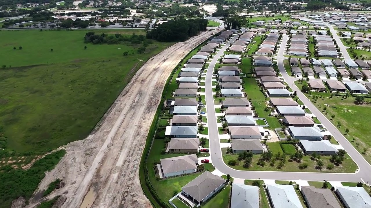 New road between Stone Creek community to On Top Of The World ( OTOW ) in Ocala, Florida July 6 2025