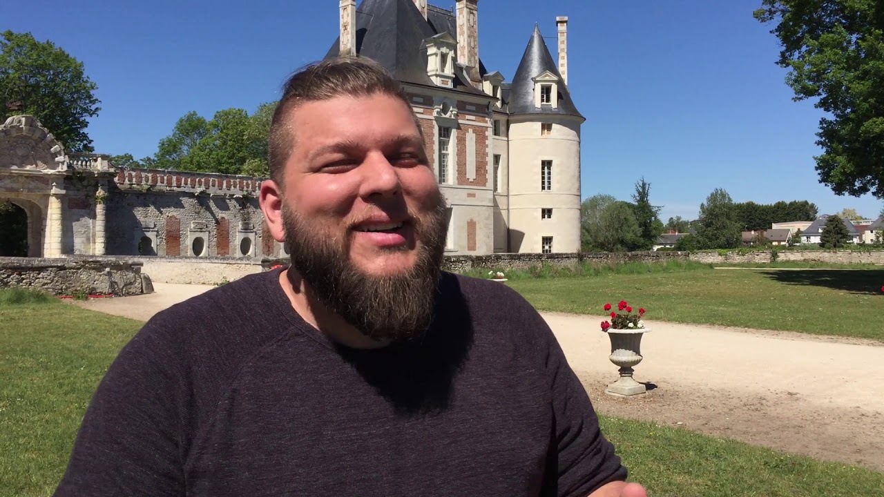 le youtubeur NotaBene au château de Selles sur Cher