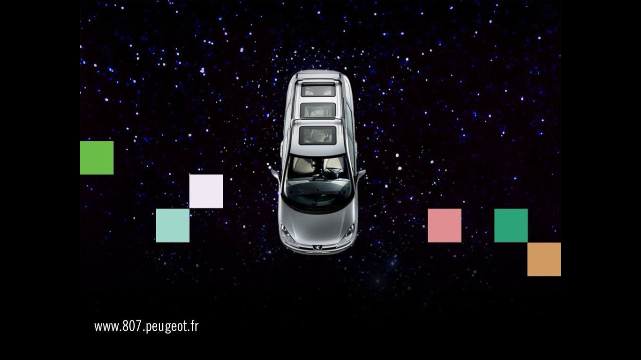 Peugeot 807 - Vidéo de présentation (Partie 2) - Mai 2002