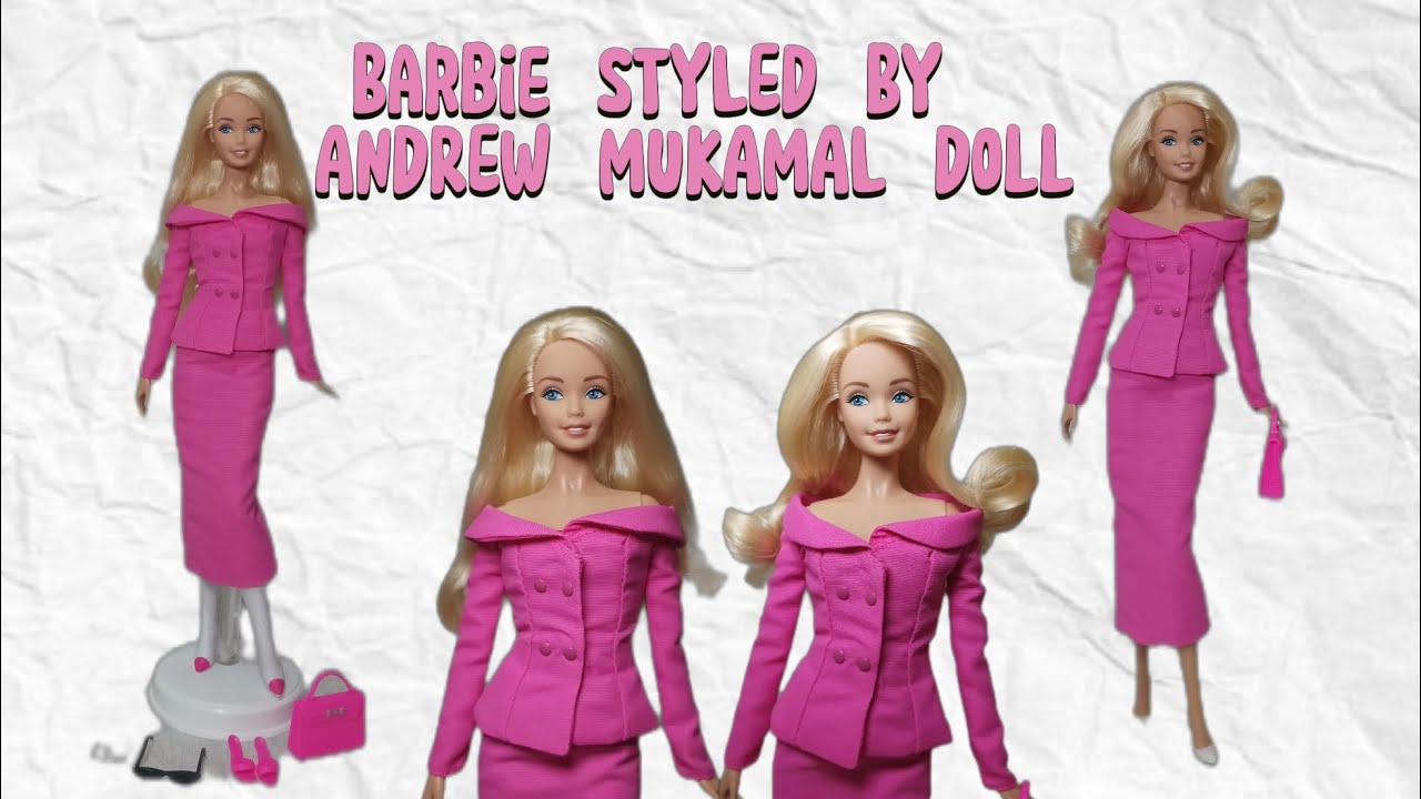 Barbie STYLED BY ANDREW MUKAMAL INSPIRADA EN LA DÍA NOCHE  #ferladoll's 