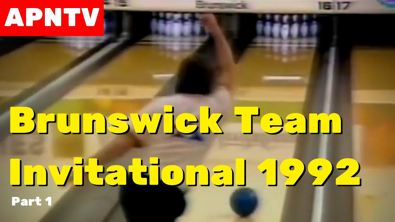 Brunswick1 Team Invitational 1992, Program 1, part 1.  APNTV
