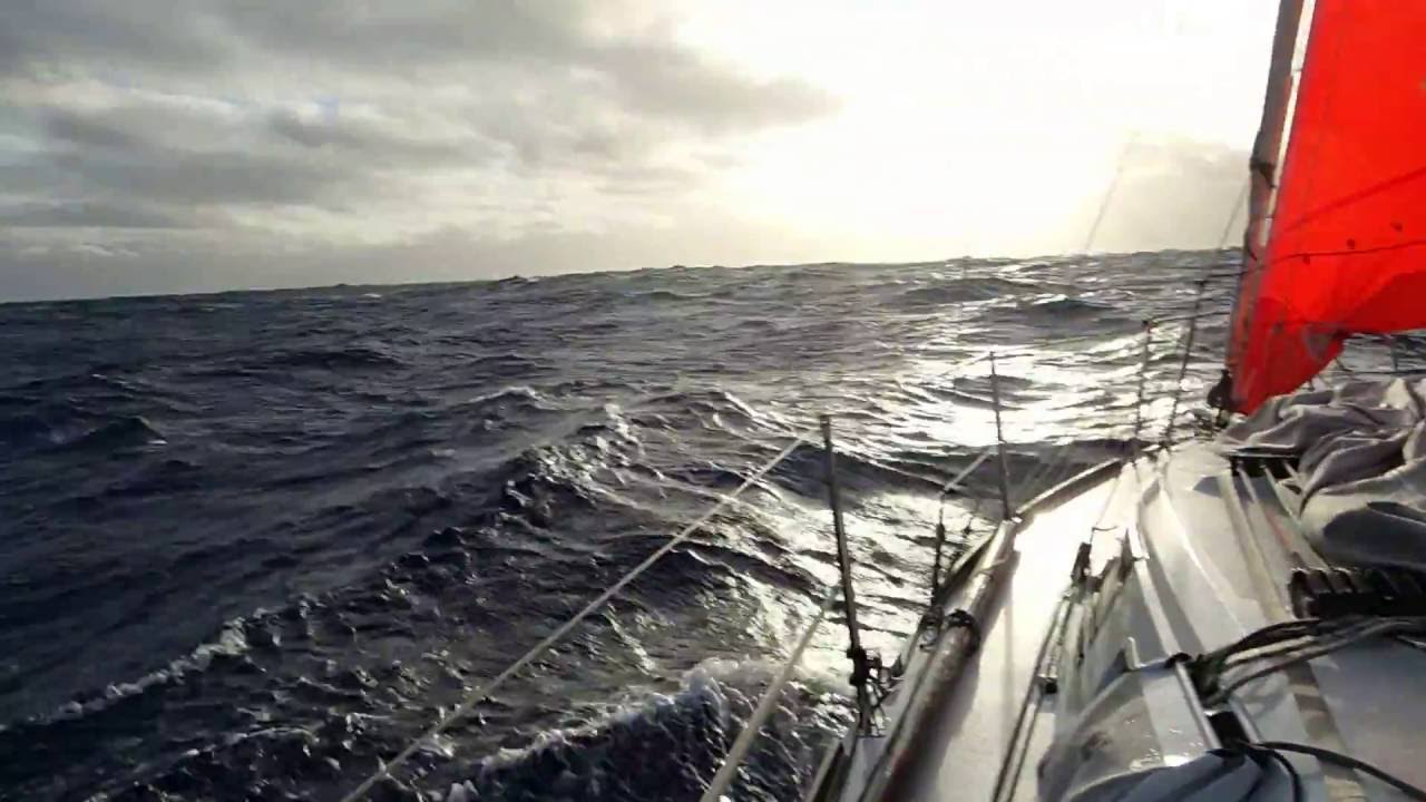 Gros temps entre les Gambier et Hao (Tuamotu) 2/4