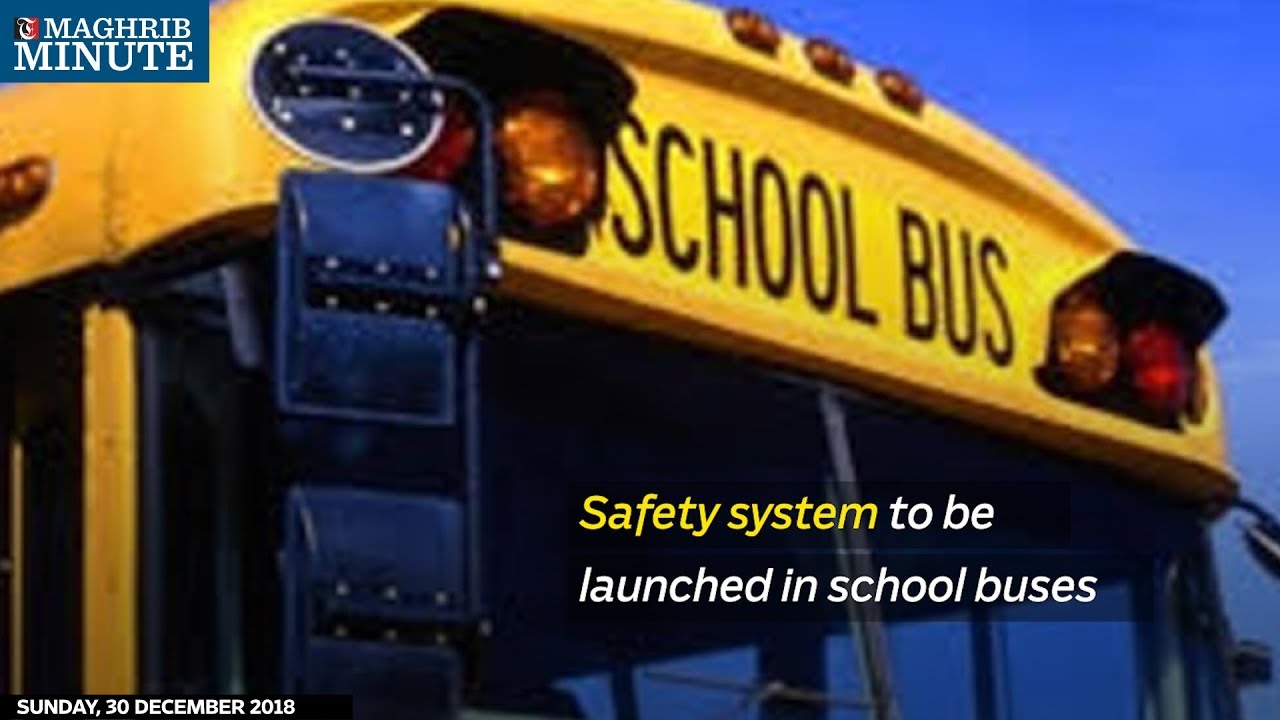 Safety system to be launched in school buses