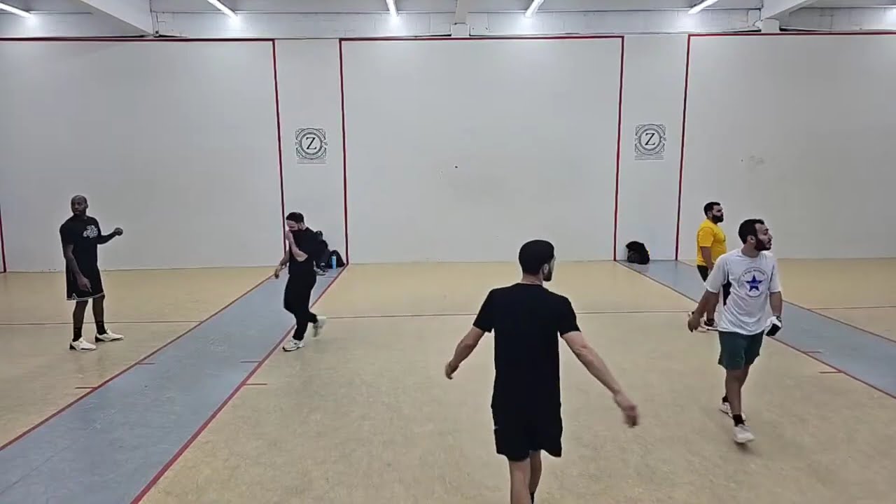 Zerega - $1k Opens Rd #1 - Kyle & Moe vs Brian & Mikey D - Filmed By Handball Social - 12.27.2025
