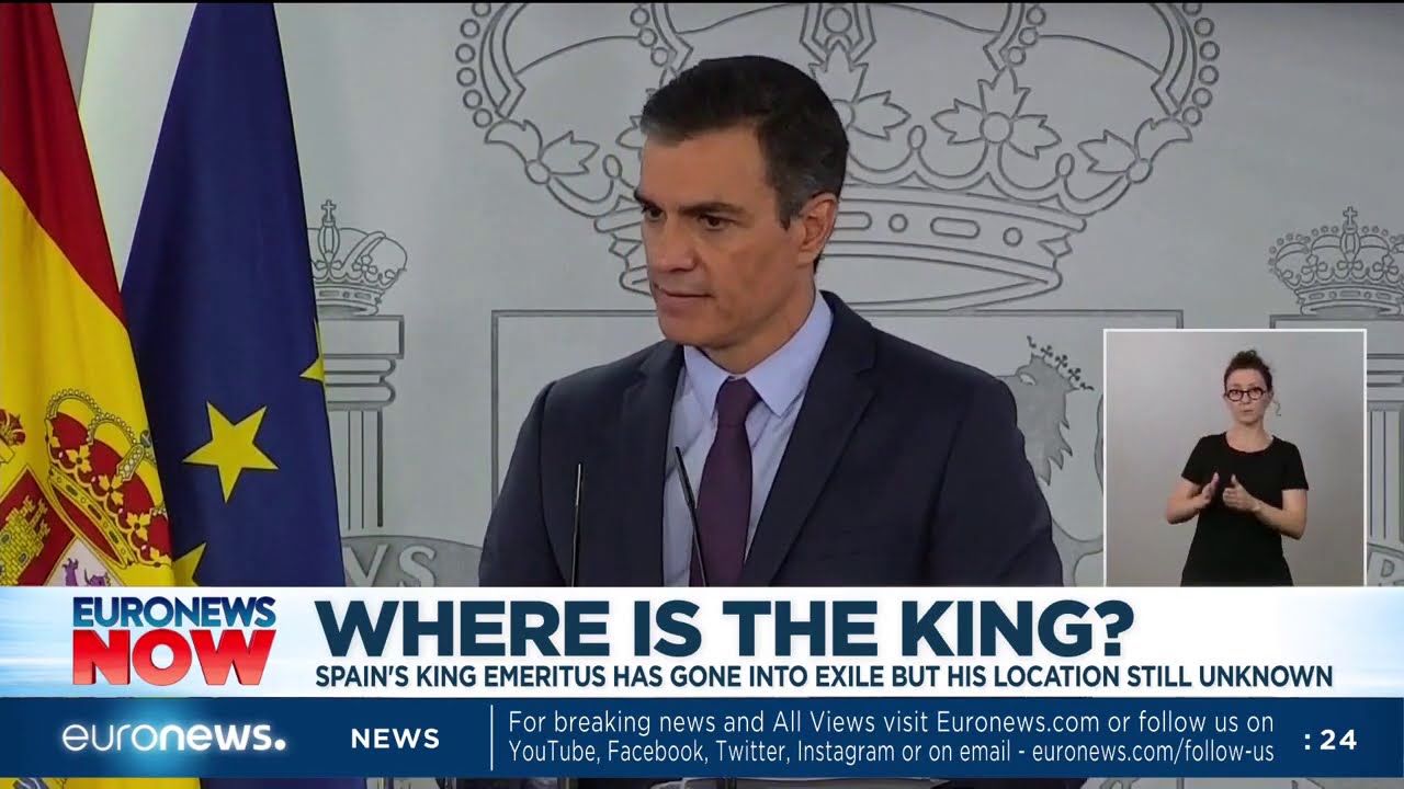 Where's the king? Spain's king emeritus has gone into exile but his location still unknown